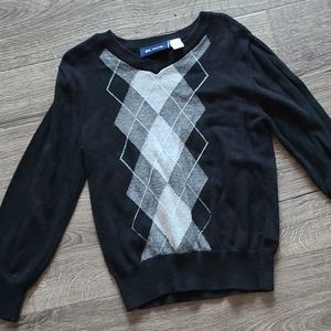 Boys argyle sweater